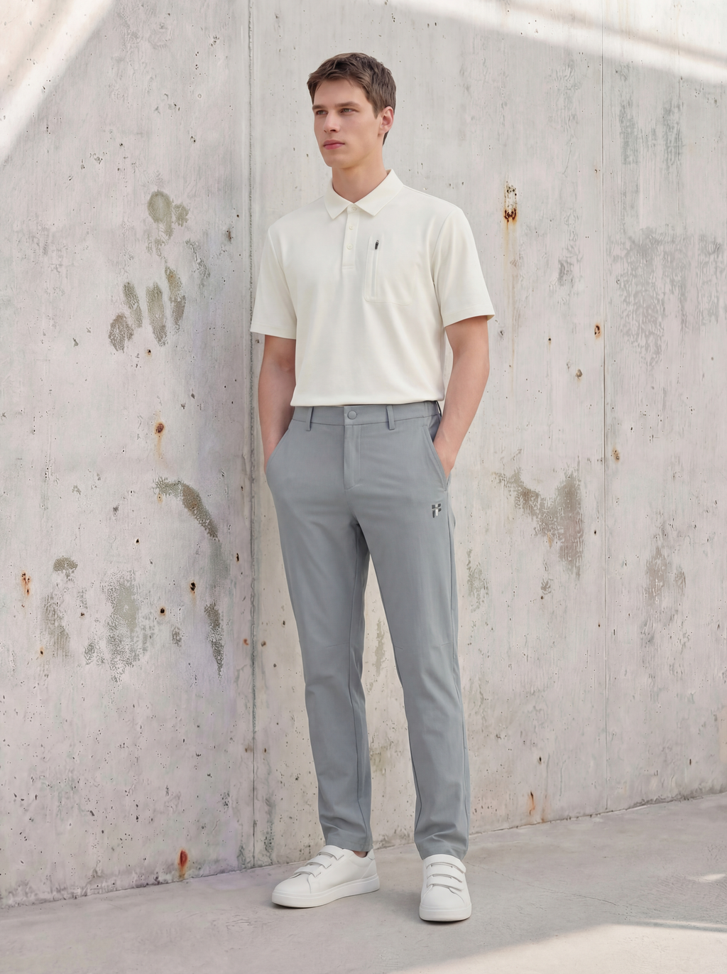 FL016-2026 FILA  Quần nam thoáng khí, kiểu dáng thường ngày.
