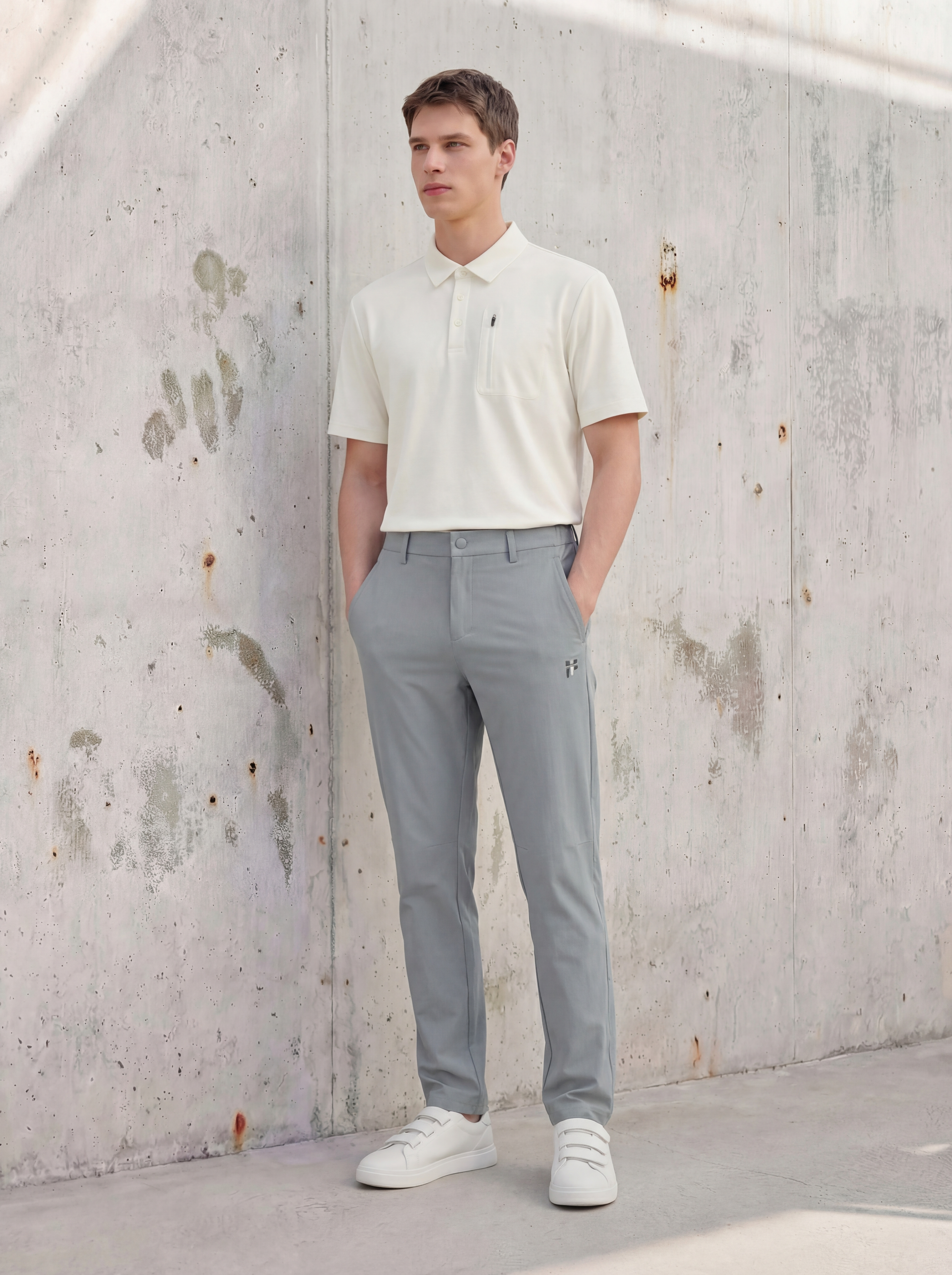 FL016-2026 FILA  Quần nam thoáng khí, kiểu dáng thường ngày.