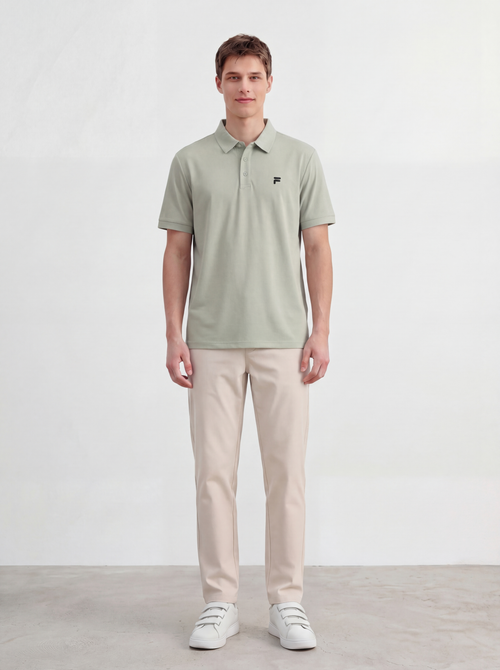 FL004-2026 FILA Men's  Áo polo thời trang nam tay ngắn