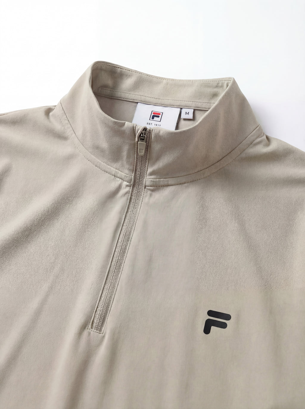 FL010-2026 FILA  Áo thun nam kiểu dáng mới, cổ lửng