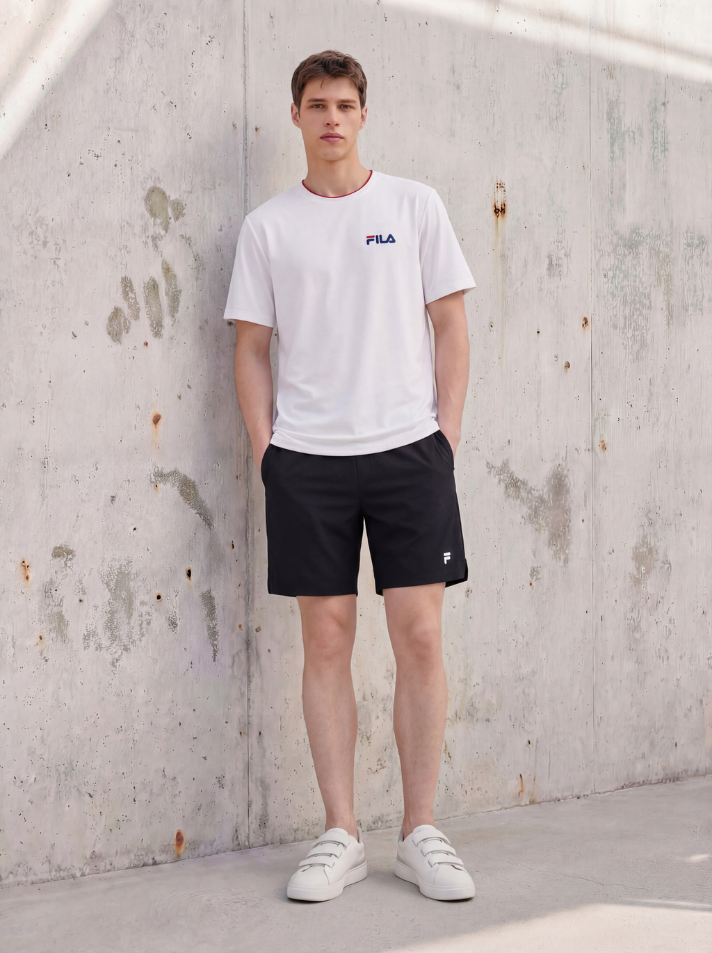 FL018-2026 FILA Men's  Quần short nam Casual thoáng mát mới