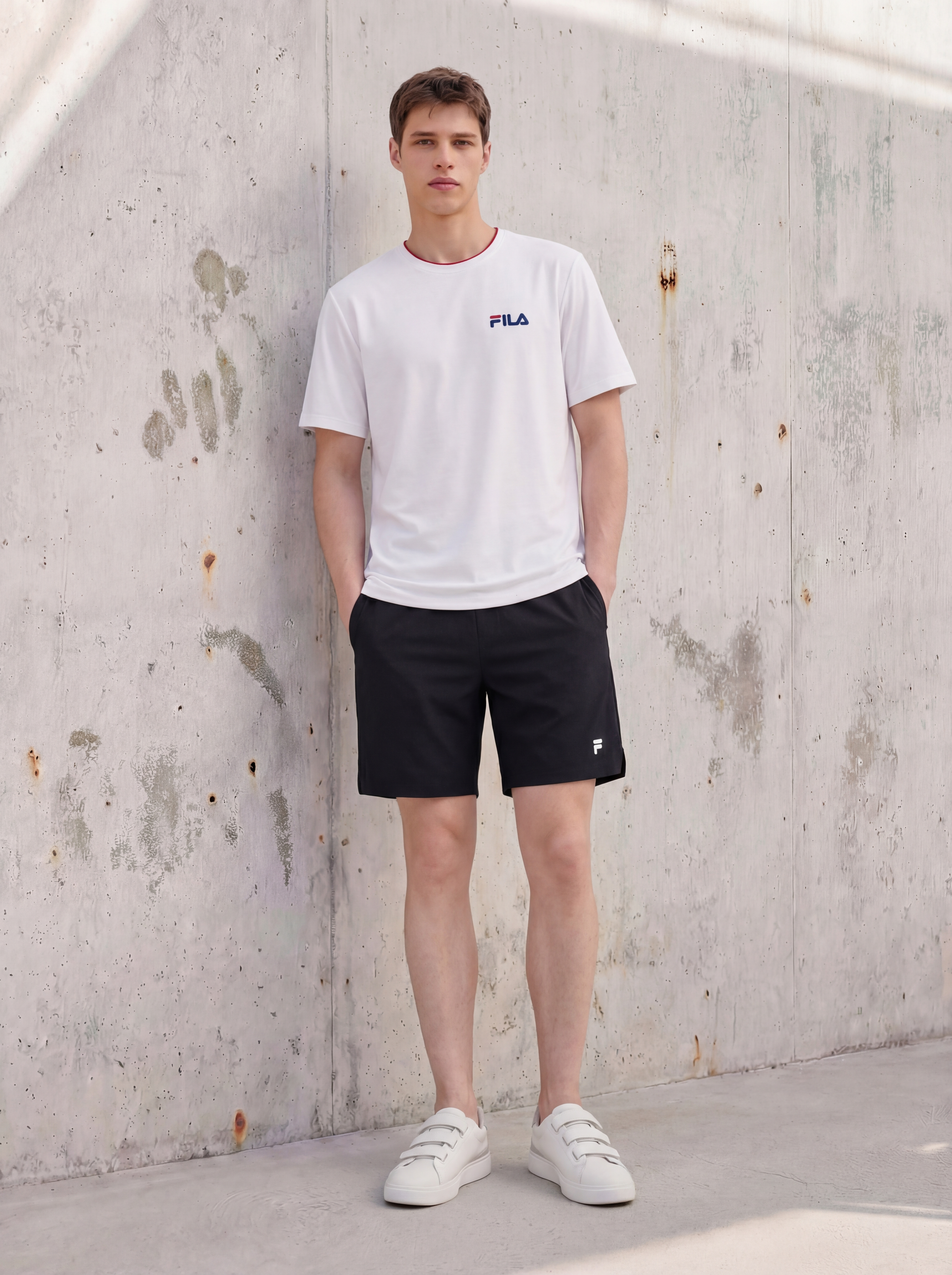 FL018-2026 FILA Men's  Quần short nam Casual thoáng mát mới