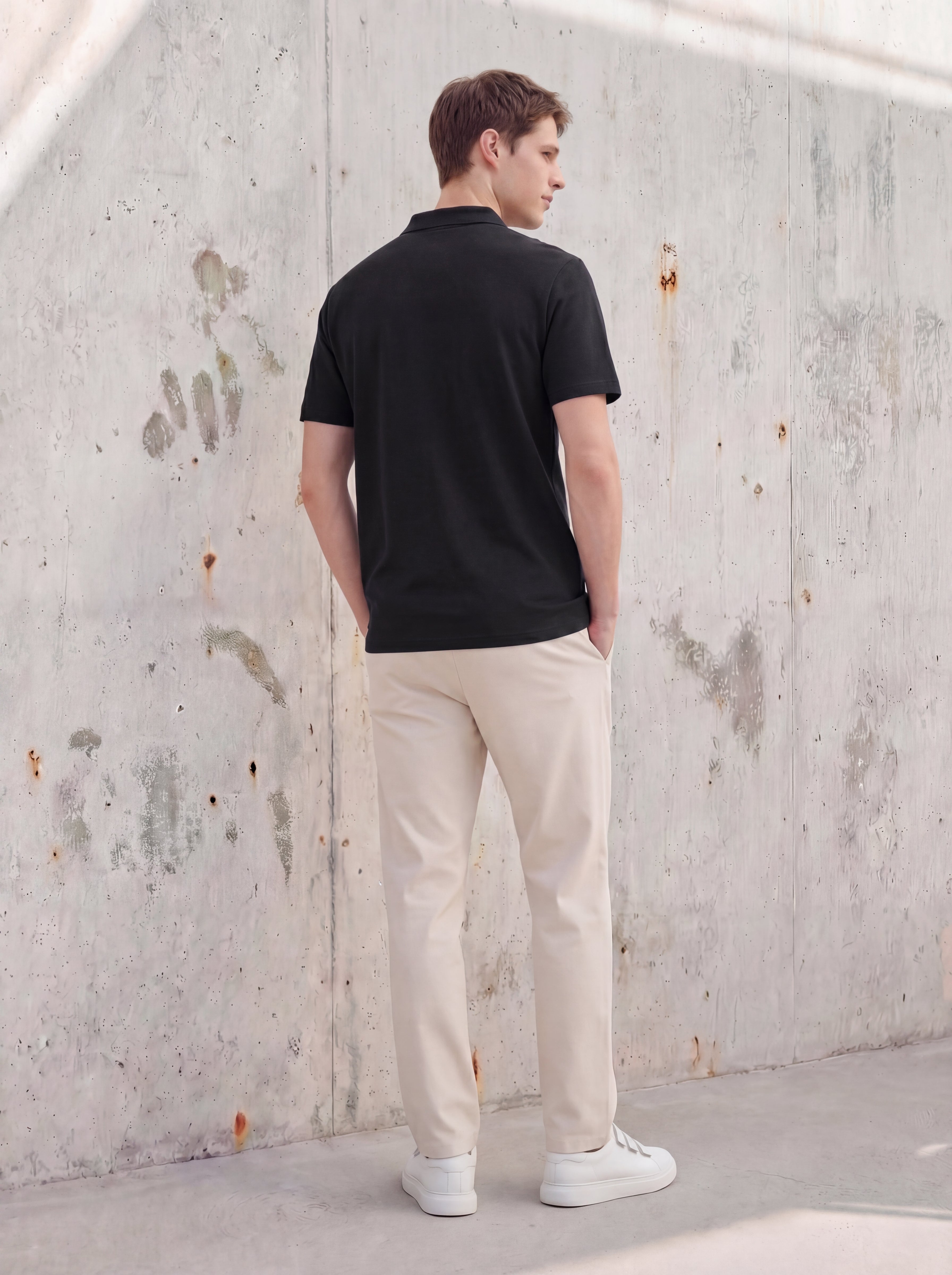 FL002-2026 FILA Men's  Áo polo nam thể thao thời trang mới