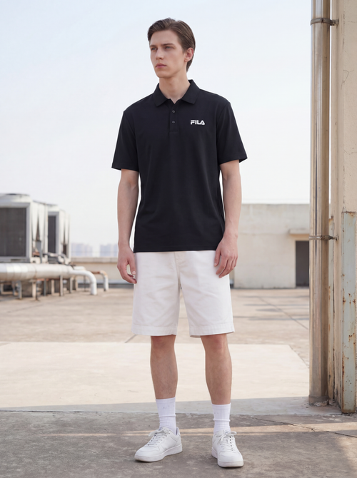 FL001-2026 FILA Men's  Áo Polo Thể Thao Nam Kiểu Mới