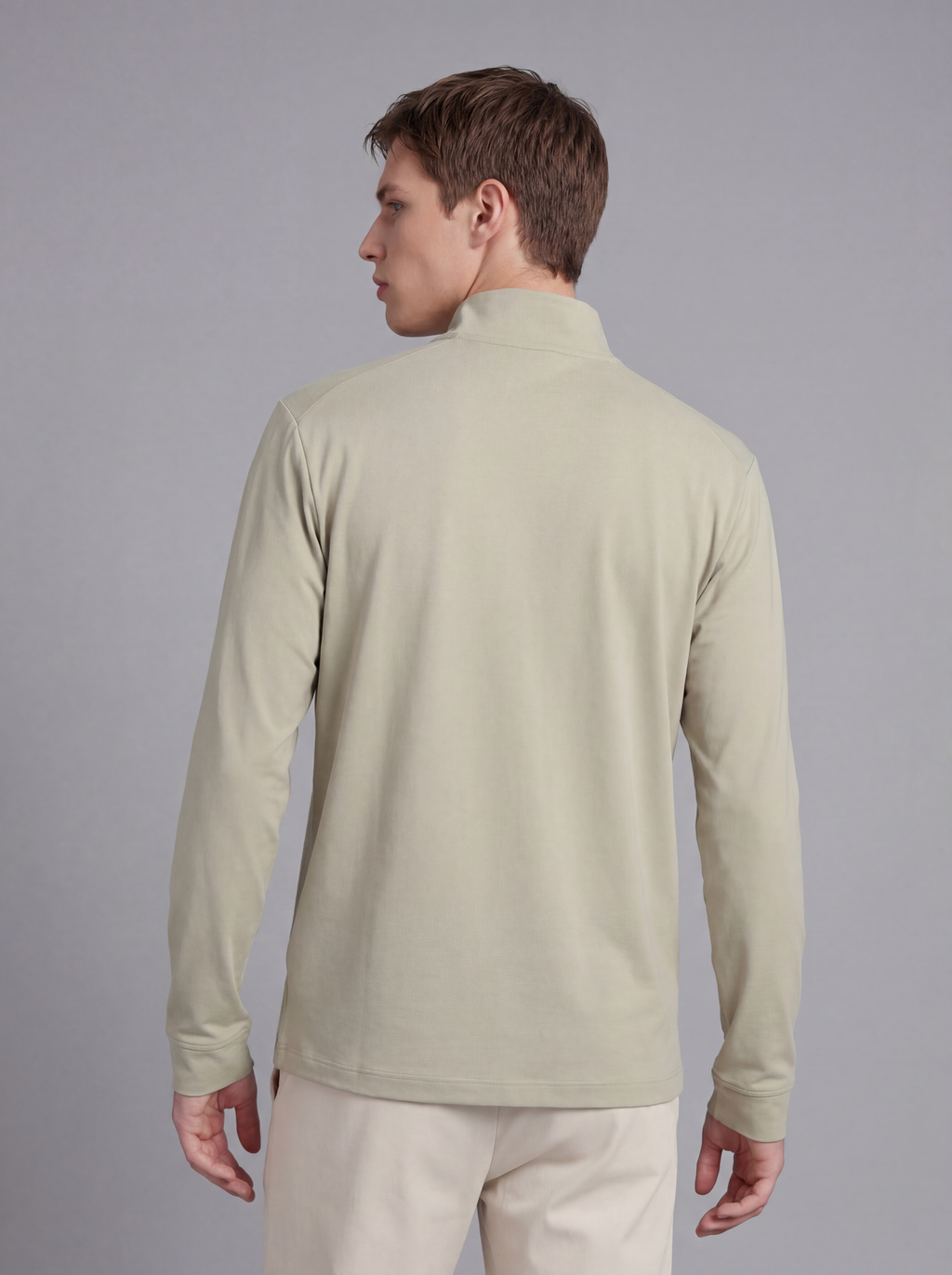 FL010-2026 FILA  Áo thun nam kiểu dáng mới, cổ lửng