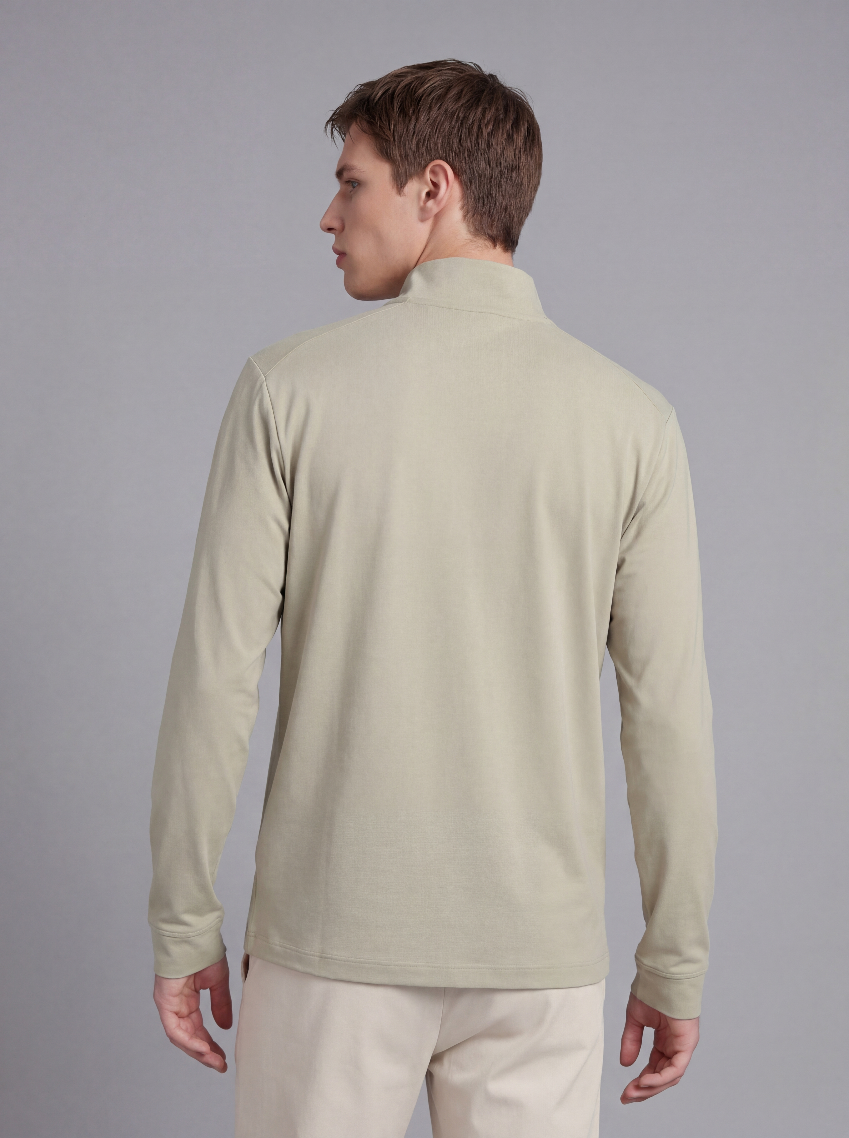 FL010-2026 FILA  Áo thun nam kiểu dáng mới, cổ lửng