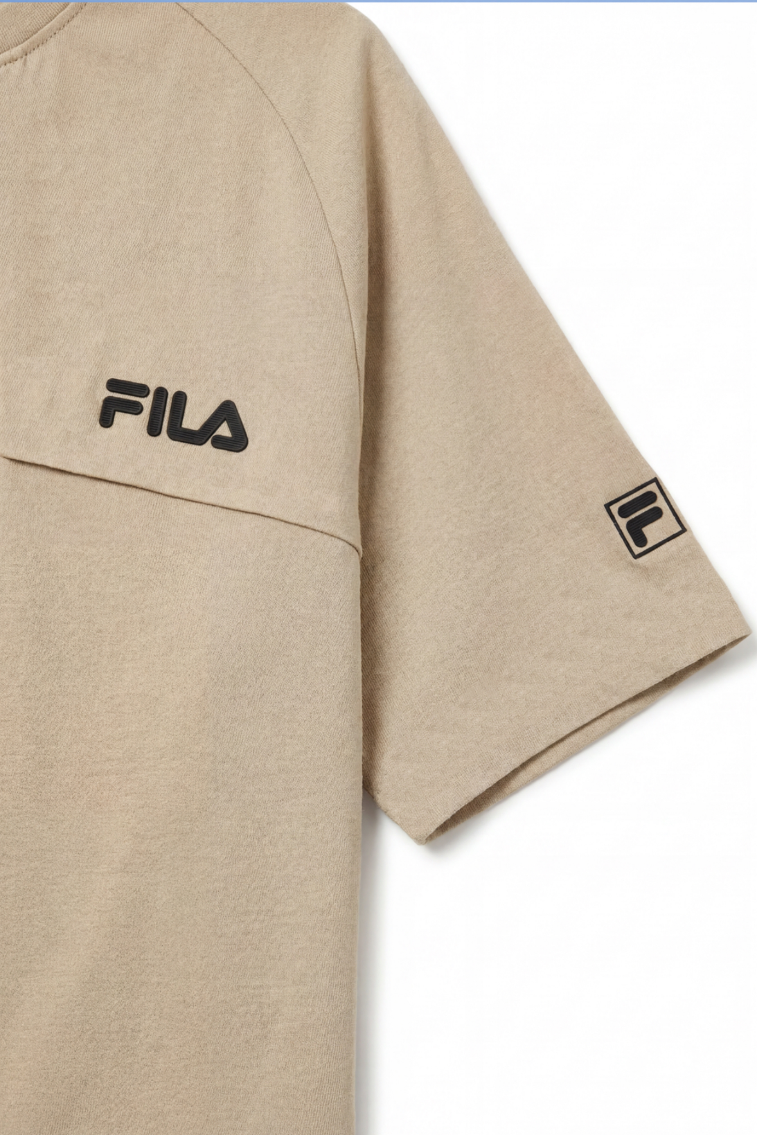 FL013-2026 FILA Men's  Áo thun tay ngắn cổ tròn dáng rộng mới