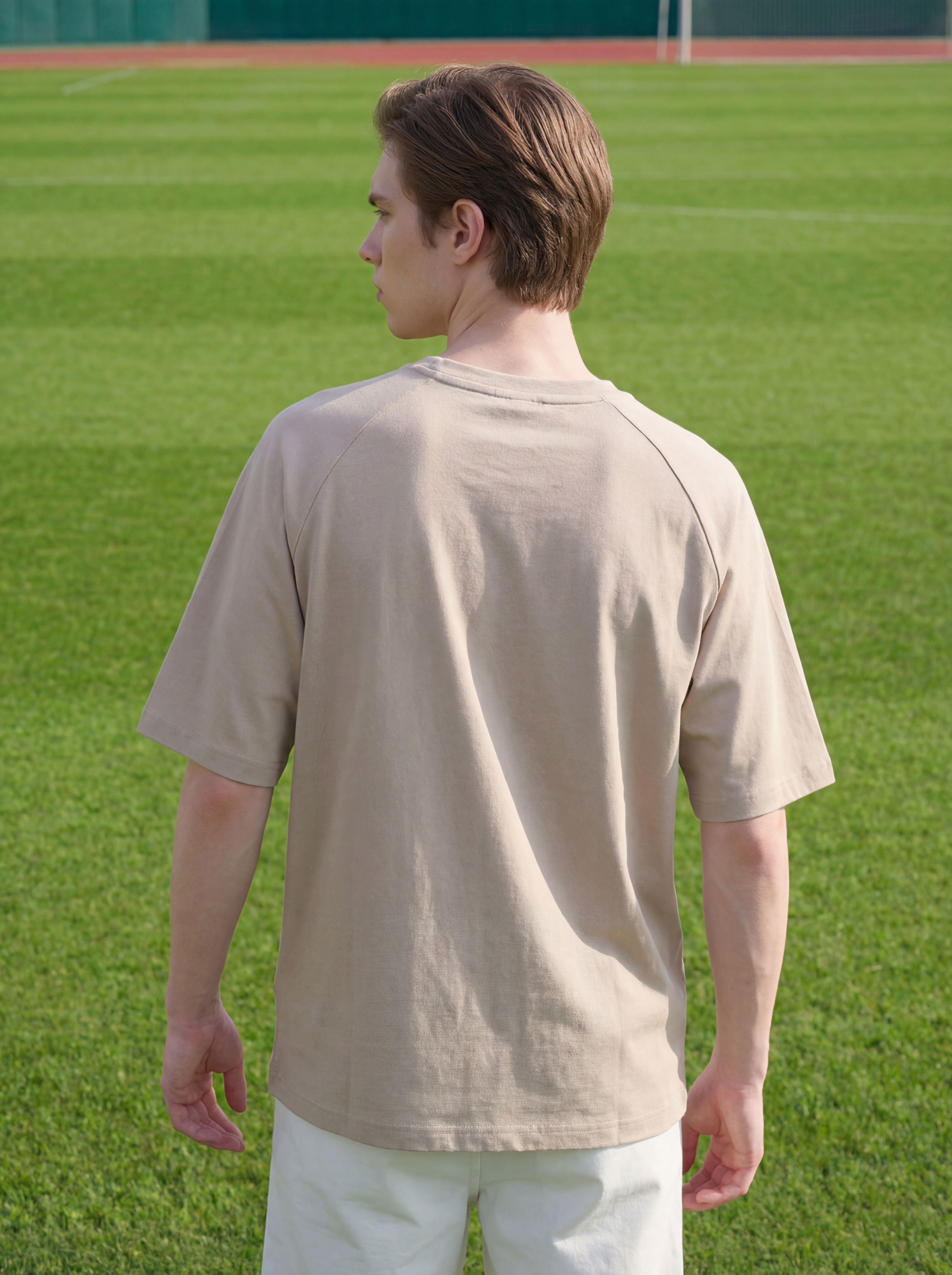 FL013-2026 FILA Men's  Áo thun tay ngắn cổ tròn dáng rộng mới