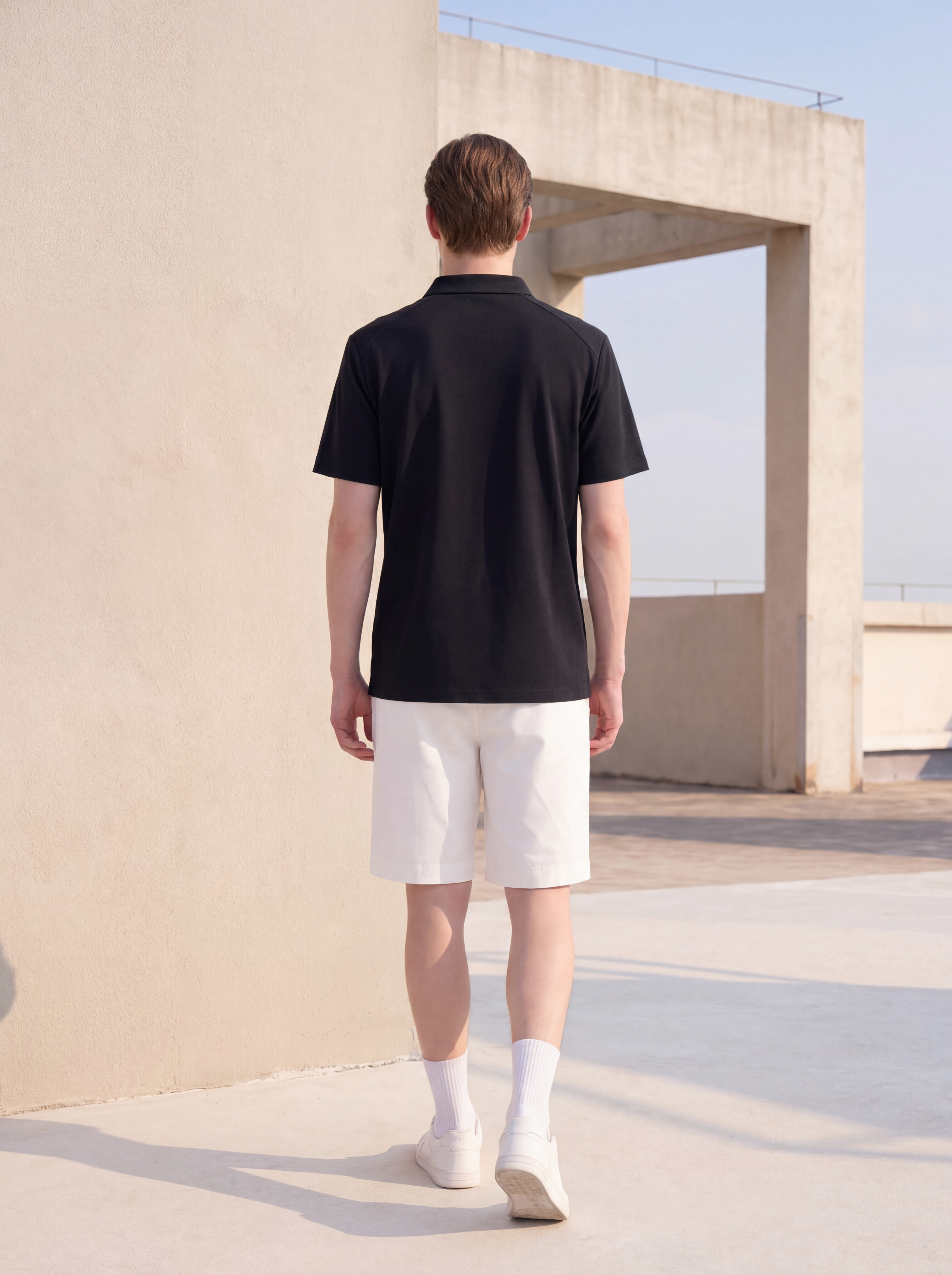 FL003-2026 FILA Men's  Áo polo nam thể thao kiểu mới