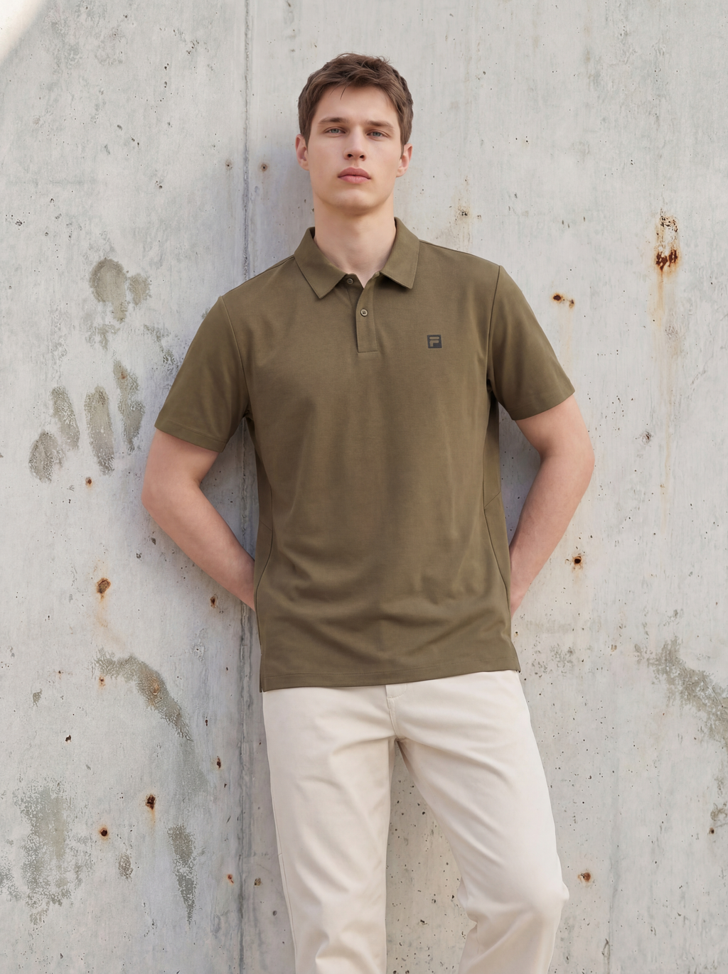 FL003-2026 FILA Men's  Áo polo nam thể thao kiểu mới