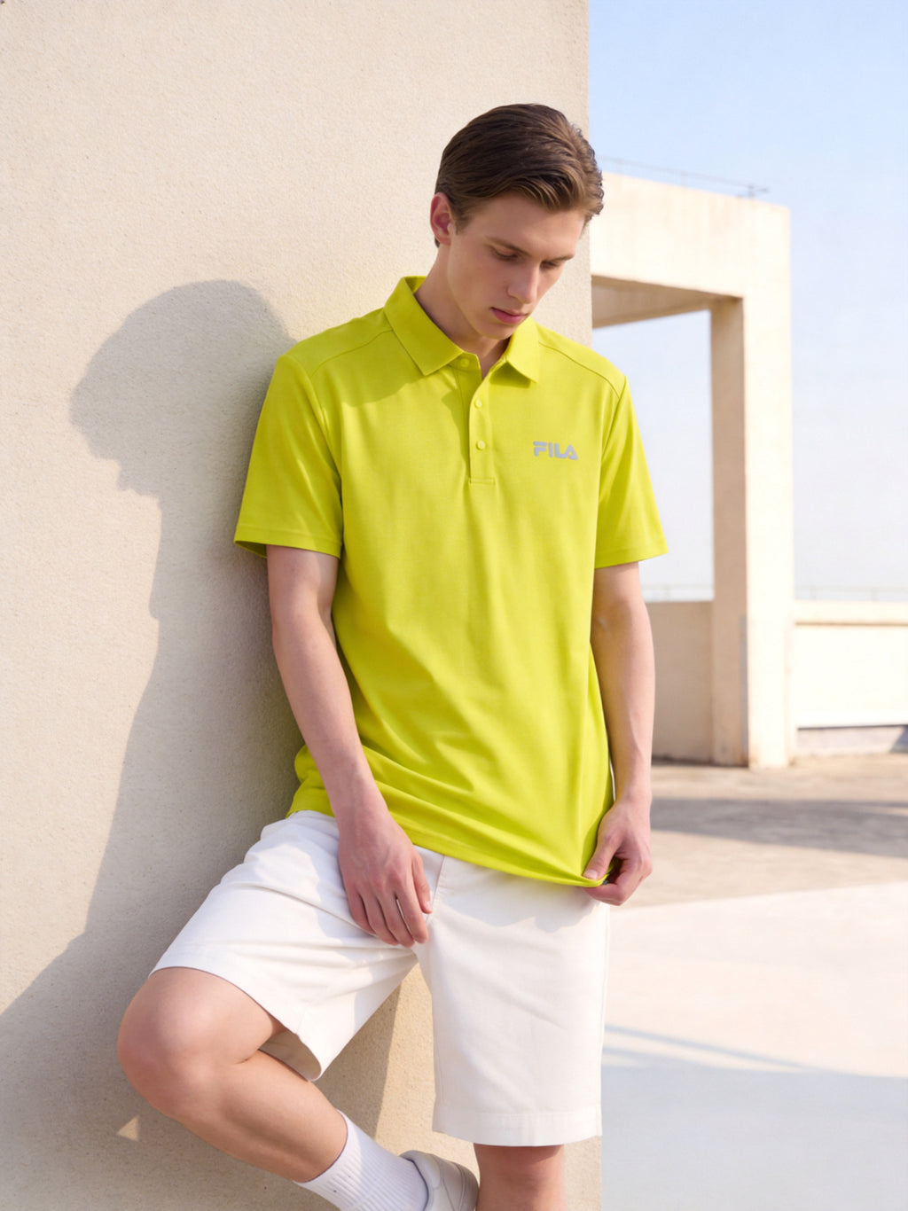 FL001-2026 FILA Men's  Áo Polo Thể Thao Nam Kiểu Mới