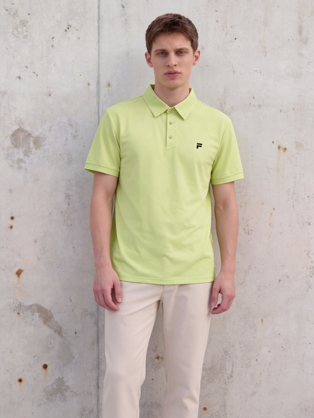FL004-2026 FILA Men's  Áo polo thời trang nam tay ngắn