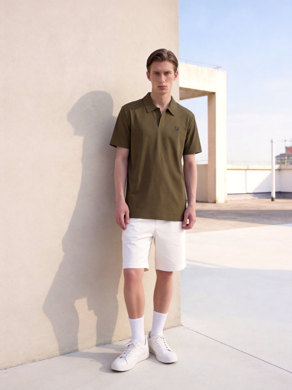 FL003-2026 FILA Men's  Áo polo nam thể thao kiểu mới